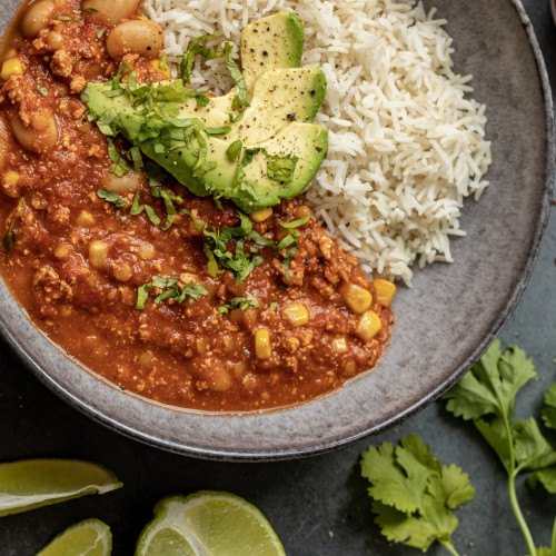 Vegánske chilli sin carne