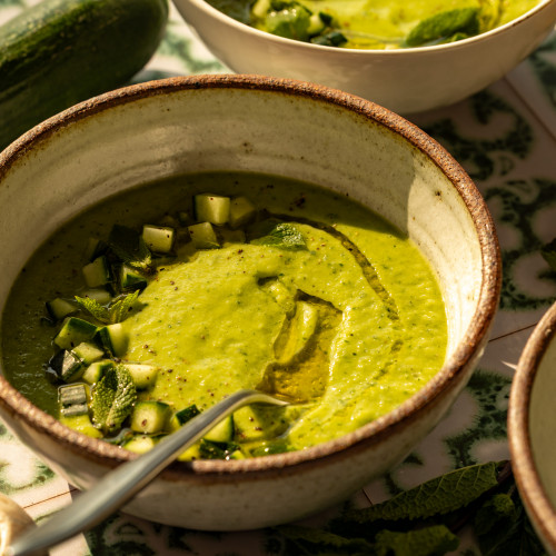 Zelené gazpacho