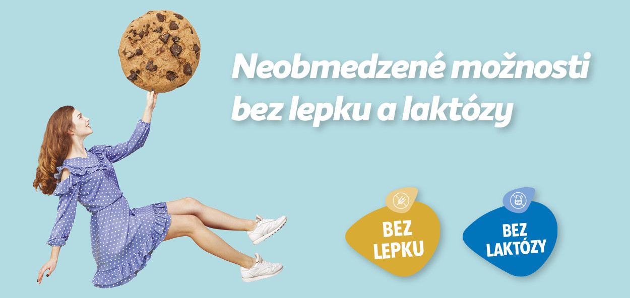BEZ lepku a laktózy BEZ lepku a laktózy